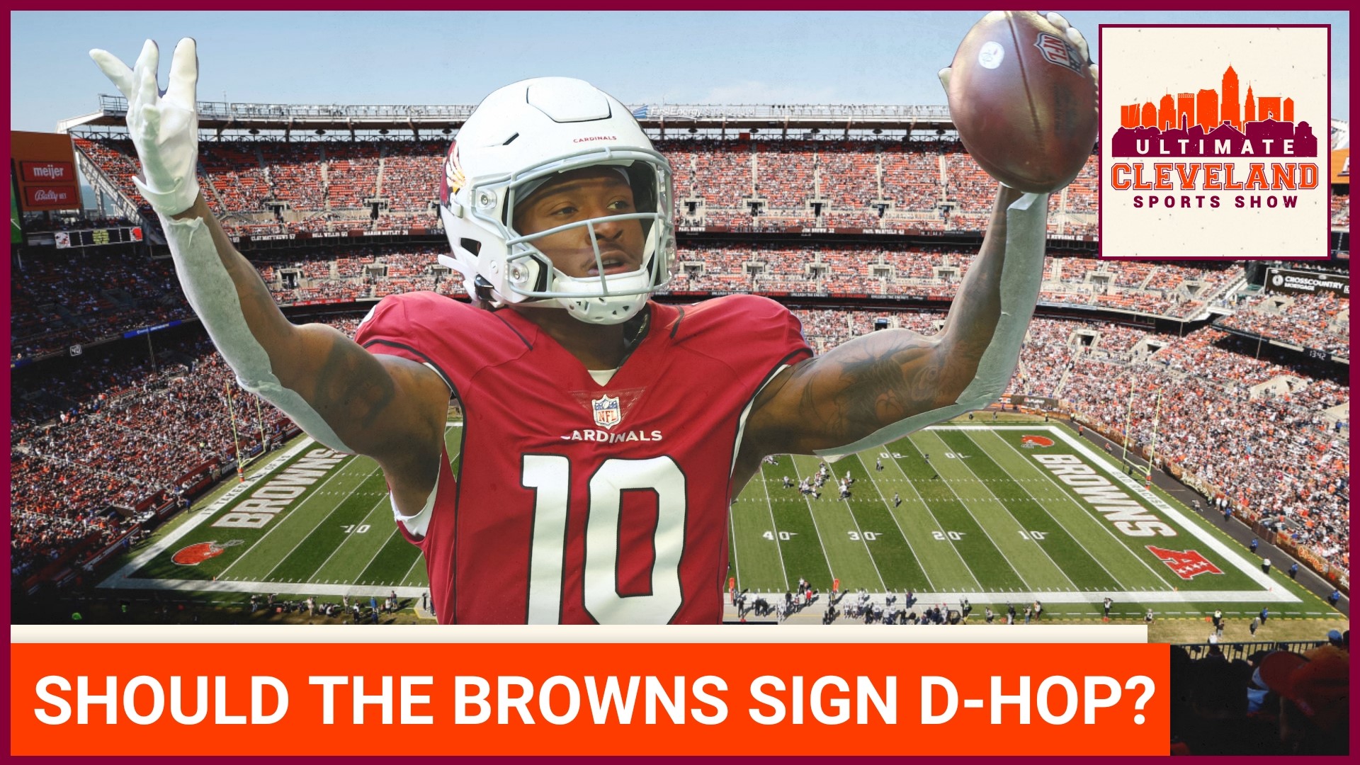 Would the addition of Deandre Hopkins make the Browns' WR room legit?