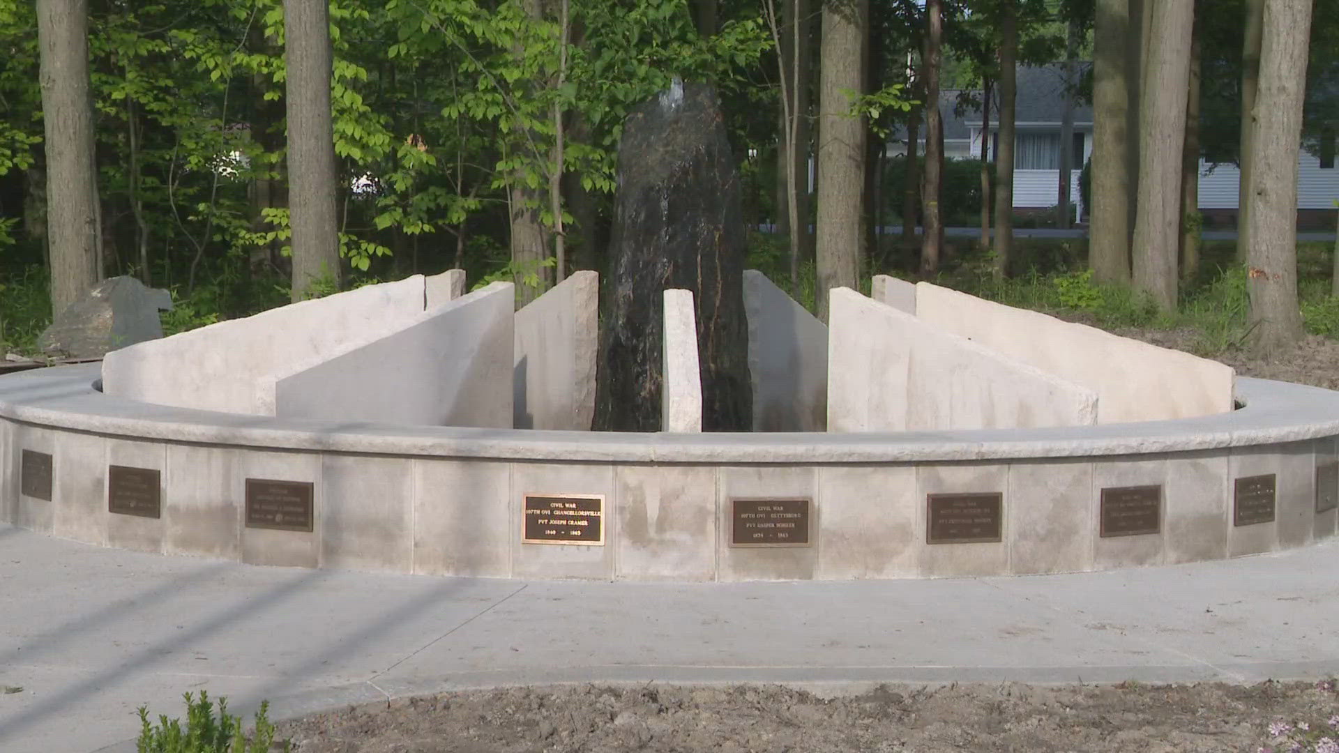 For the first time ever, North Ridgeville has a permanent way to honor veterans on this Memorial Day.