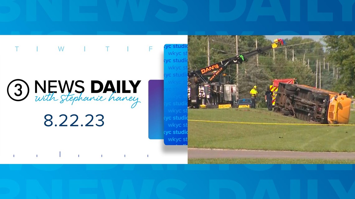 Student killed, 23 injured in mini-van crash with school bus | wkyc.com