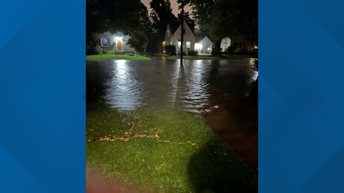 Residents dealing with severe flooding in Fairview Park