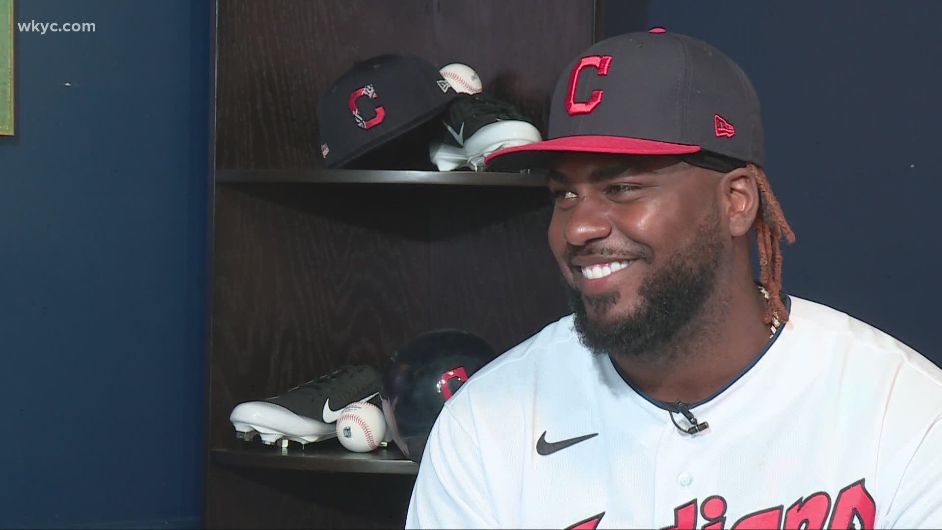 Get to know more about Cleveland Indians right fielder Franmil Reyes as 3News' Dave Chudowsky goes 'Beyond the Dugout' for an exclusive interview.