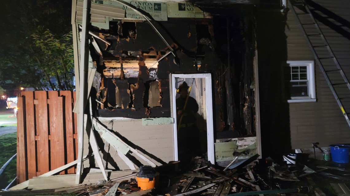 2 firefighters hurt battling separate Canton fires - Vimarsana News