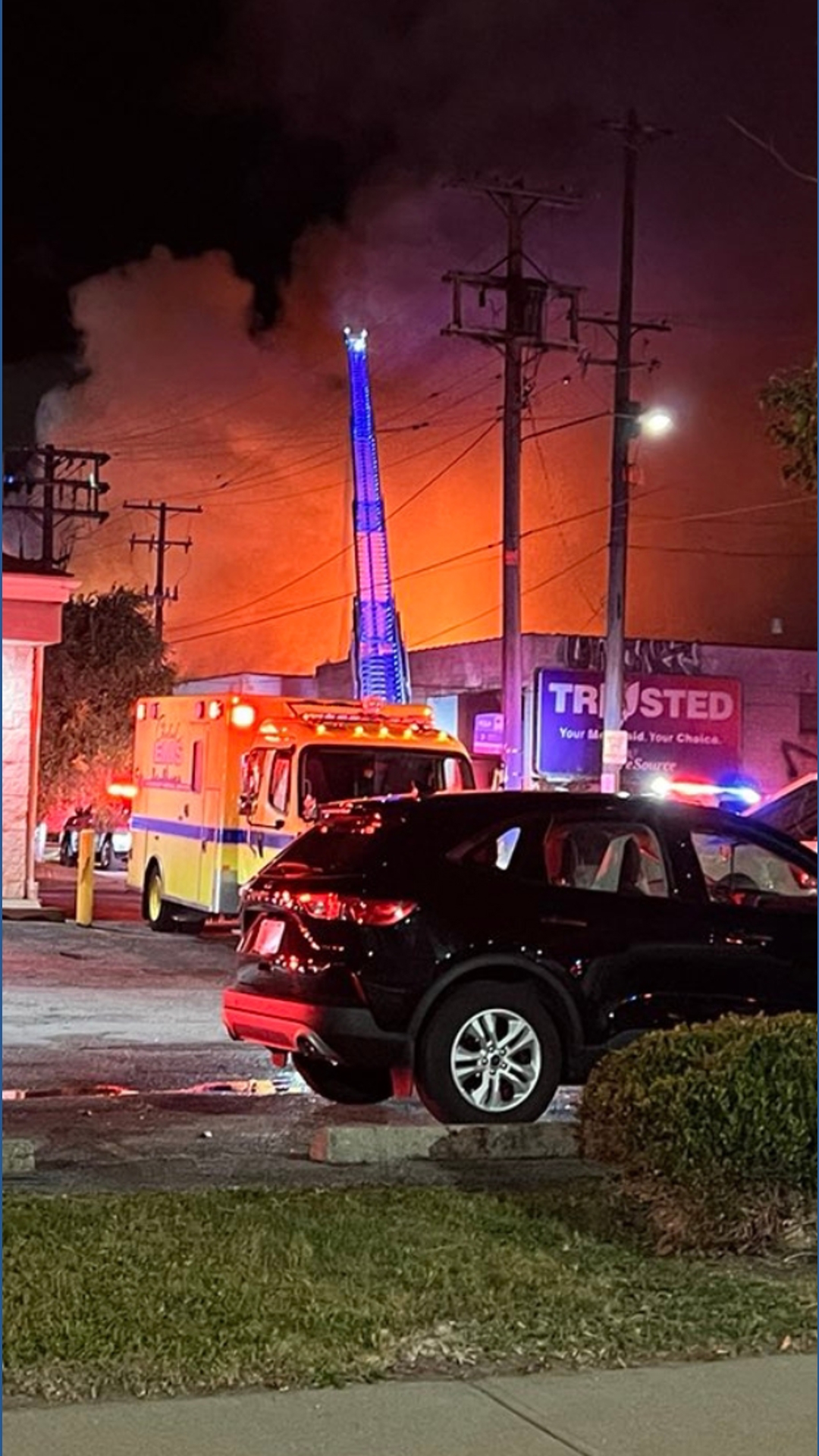 Firefighters battle two-alarm warehouse fire in Cleveland | wkyc.com