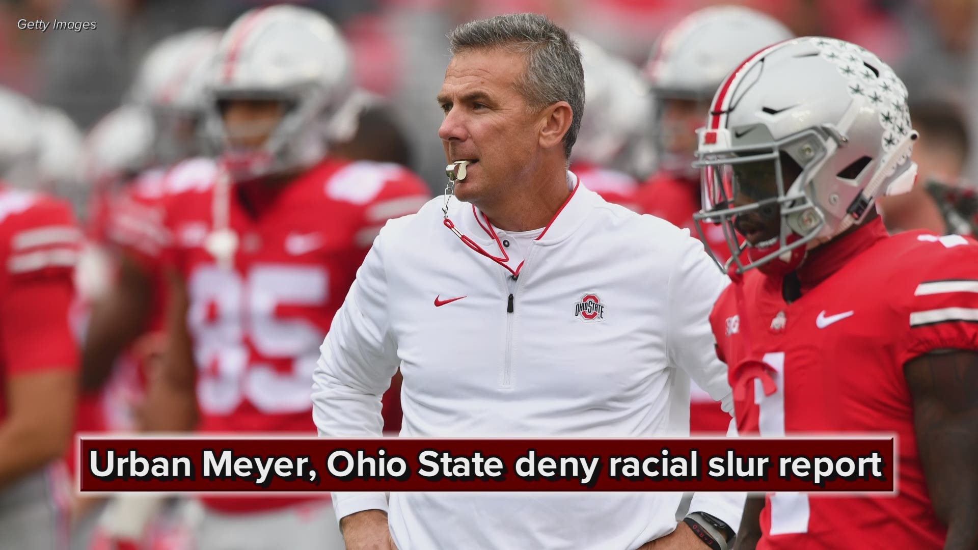 Urban Meyer, Ohio State administrators and players deny report ex-assistant used racial slur