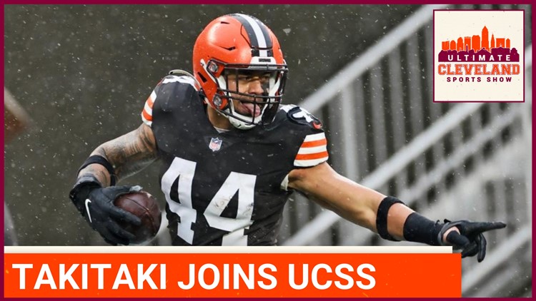 Cleveland Browns LB Sione Takitaki says defensive players are ready to step in for injured leaders