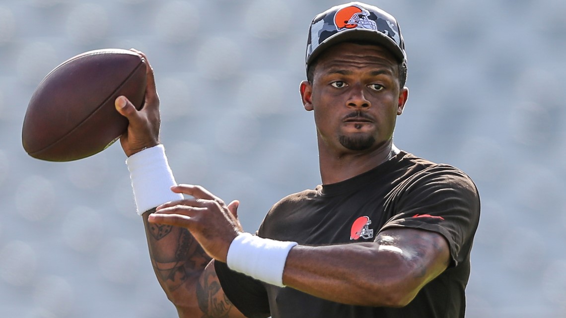 Deshaun Watson's suspension means he'd miss one Bengals-Browns game