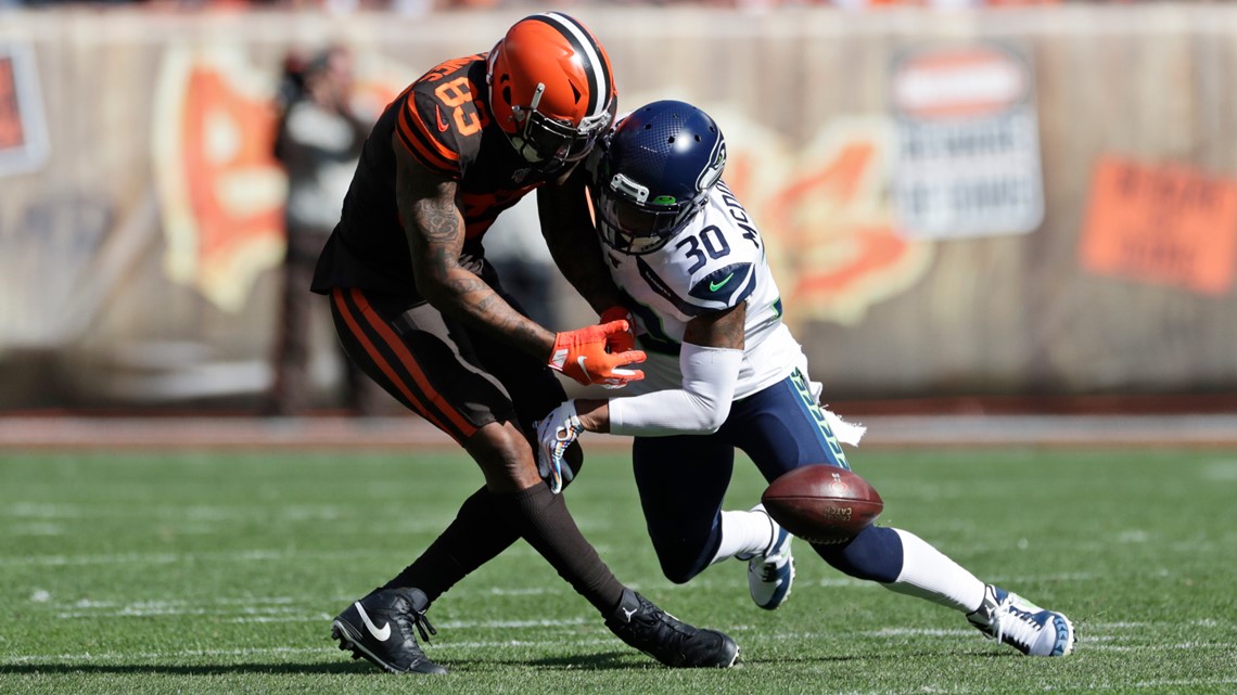 Cleveland Browns faced 4th and goal vs. the Seahawks with 10:43 to play,  and then craziness ensued 