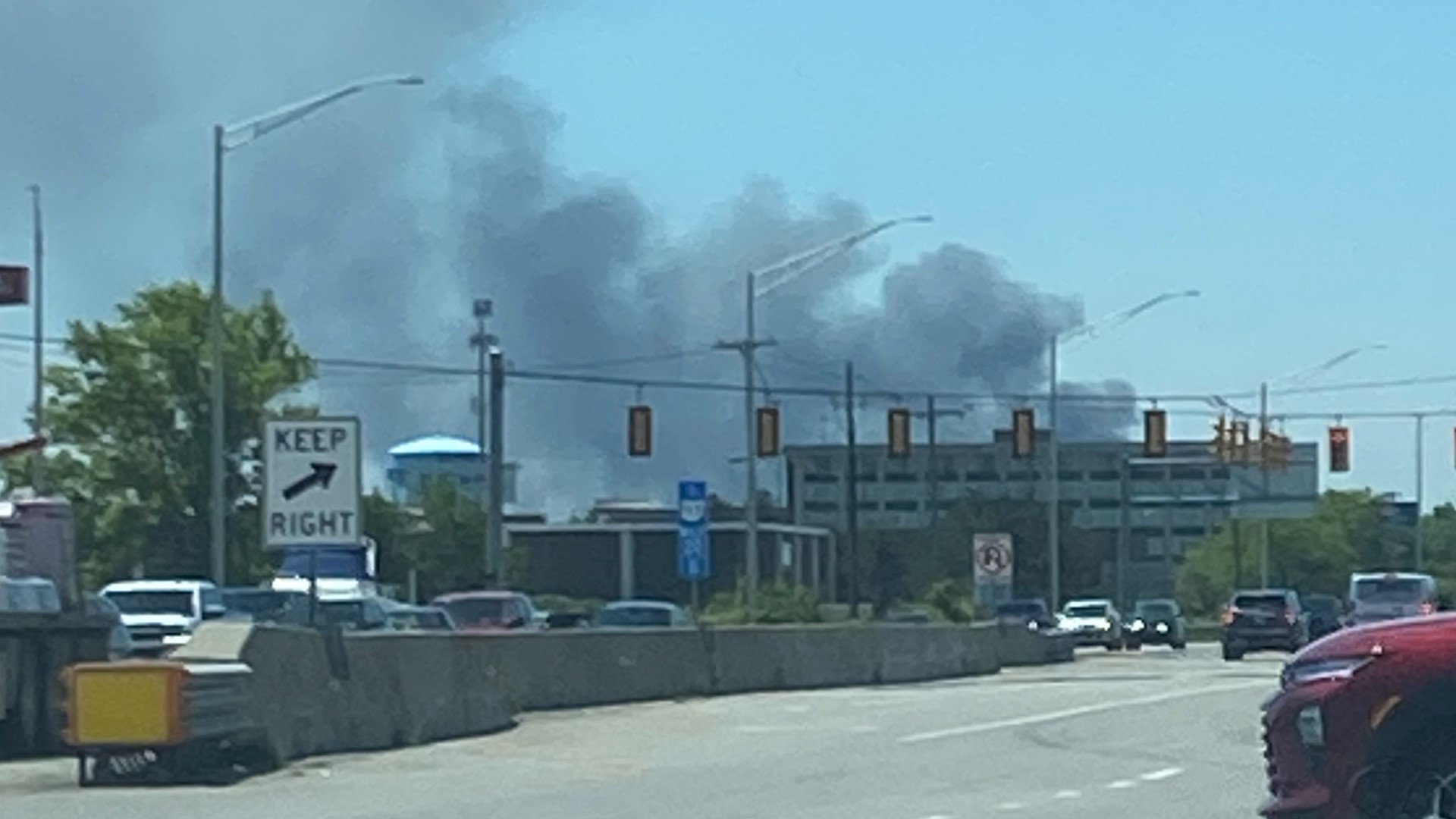 Elyria Large fire spotted for miles