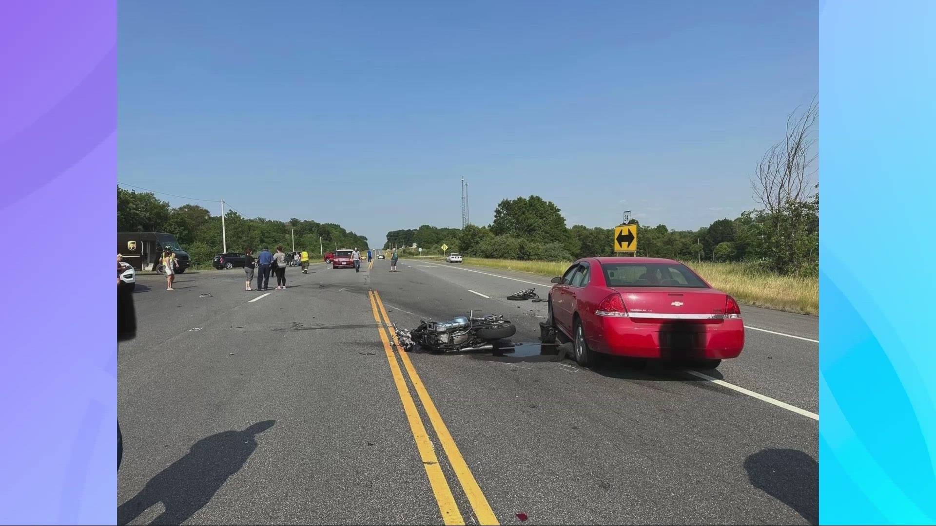 The Brewster Fire Department says some drivers were upset that crews had to close the roadway to assist at the scene of a crash.