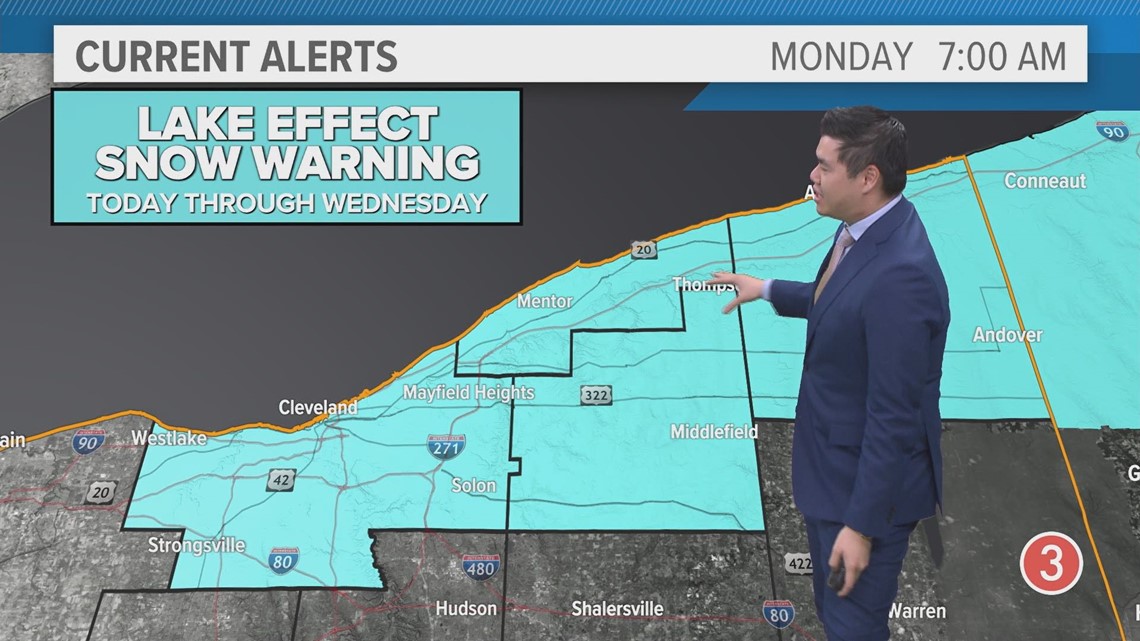 Cleveland Weather: Tracking Lake Effect Snow In Northeast Ohio | Wkyc.com