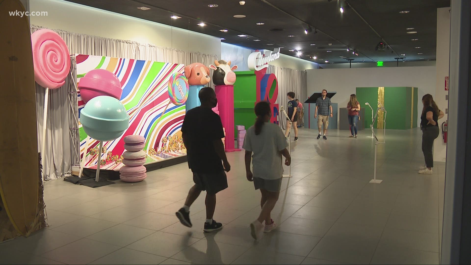 WonderCleveland opened at Mentor's Great Lakes Mall on Thursday, July 1. The museum offers interactive art for Northeast Ohioans.