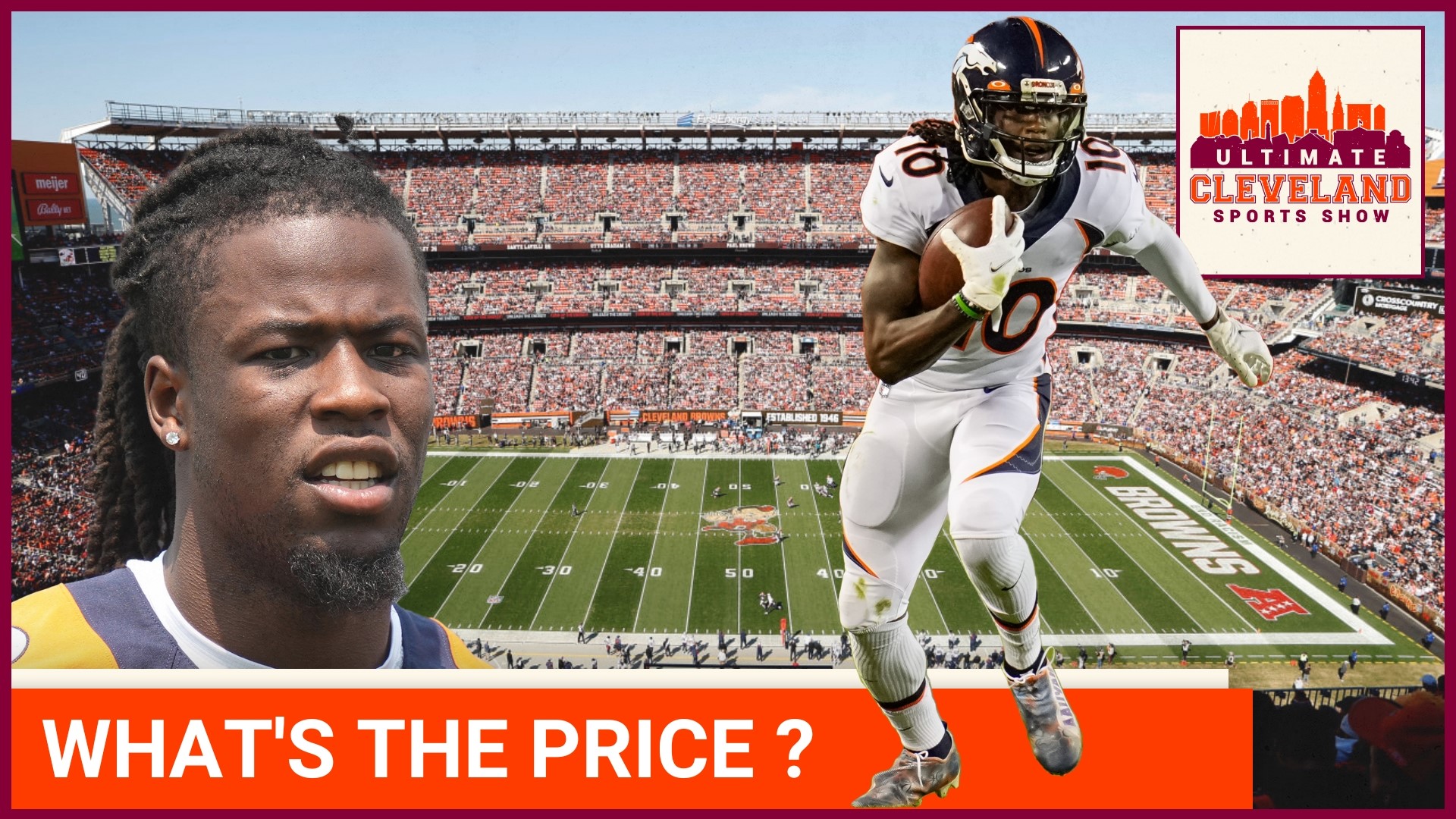 Does the Cleveland Browns GM have something else up his sleeve at wide receiver? Why would the Broncos even trade their top WR?