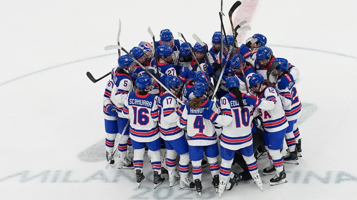 2026 Winter Olympics: Cleveland Heights' Laila Edwards scores goal, assist as Team USA leads Italy 4-0 in quarterfinal | LIVE UPDATES