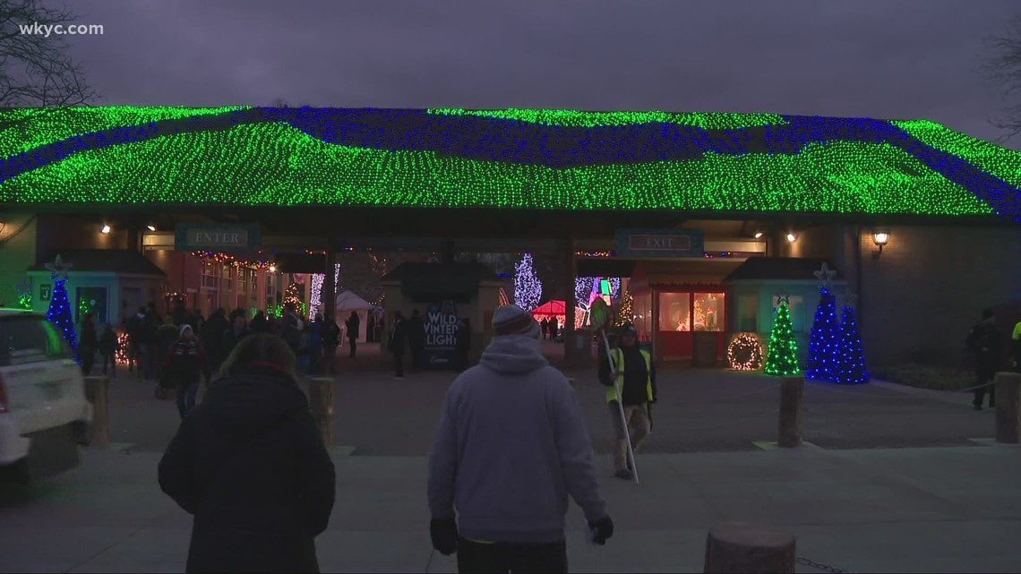 Cleveland Zoo adds final weekend for wild winter lights