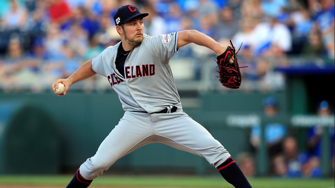 VIDEO: Trevor Bauer Paid Tribute to Tyler Skaggs by Writing His Initials on  Pitcher's Mound