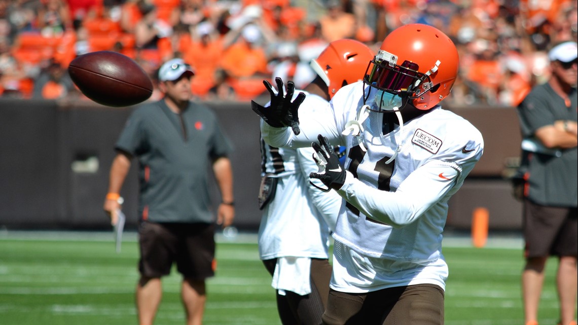 Browns coach Freddie Kitchens says team is 'not willing to put up' with  Antonio Callaway's missteps