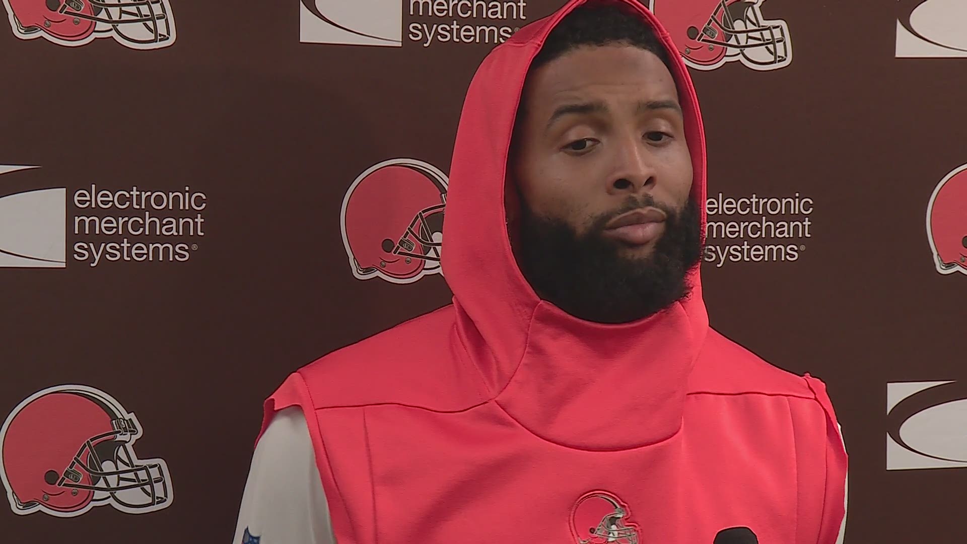 Odell Beckham Jr. is no stranger to playing through pain and says a hip injury won't slow him down in the Browns' season opener on Sunday. Beckham has battled the ailment throughout training camp.