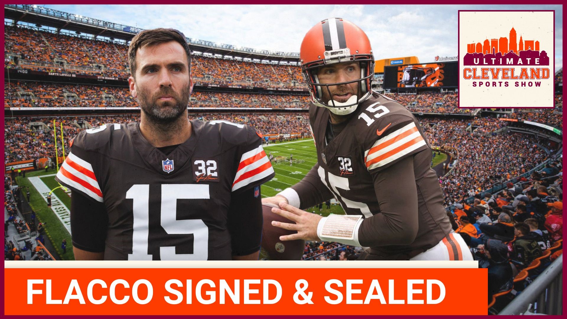 Joe Flacco & Cleveland Browns agree to incentive based, 1year deal