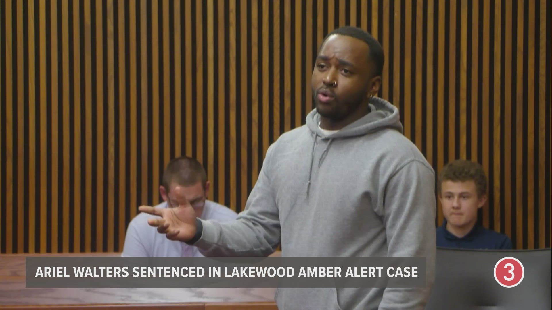 Ariel Walters' husband spoke during the sentencing for Ariel Walters after she pleaded guilty to charges connected to a Lakewood Amber Alert case.