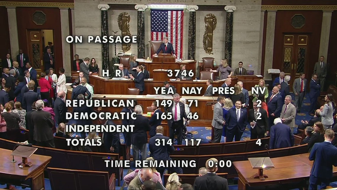 US House approves debt ceiling package to avoid default