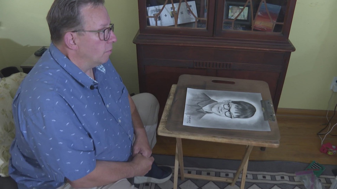 A labor of love | Northeast Ohio man helps grieving families with his art