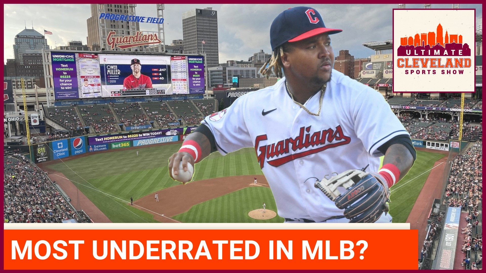 Cleveland Guardians star Jose Ramirez comes in 13th on ESPN's top 100 players list