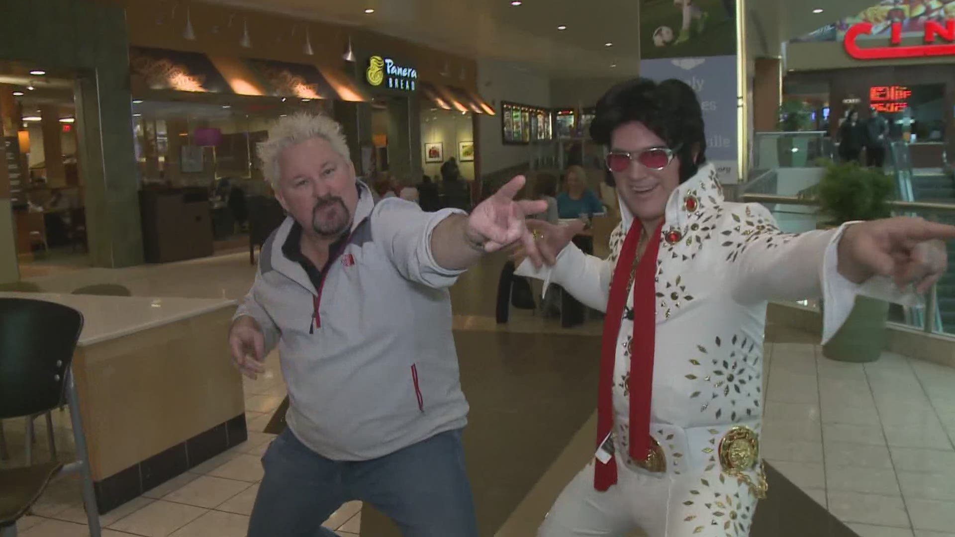 Feb. 13, 2019: Ladies and gentleman, Elvis is in the house. We sent Austin Love out with an Elvis impersonator to see how much people truly know about the King.