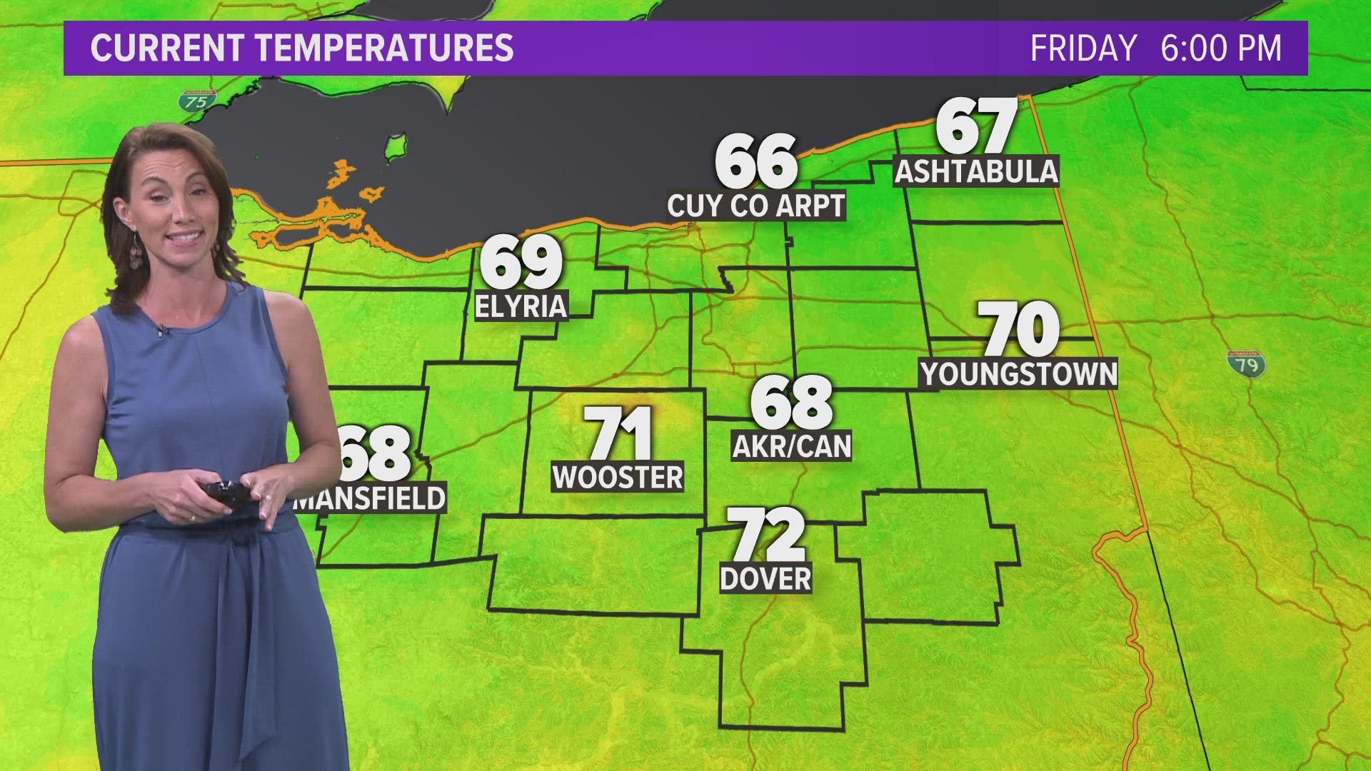 Cooler air returns to begin next week