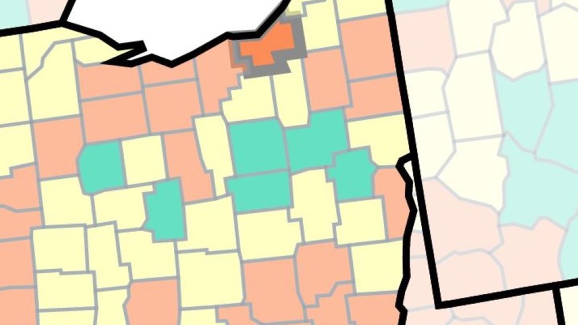 Cuyahoga, Lorain, Portage among several Northeast Ohio counties in CDC’s ‘high’ community level for COVID-19