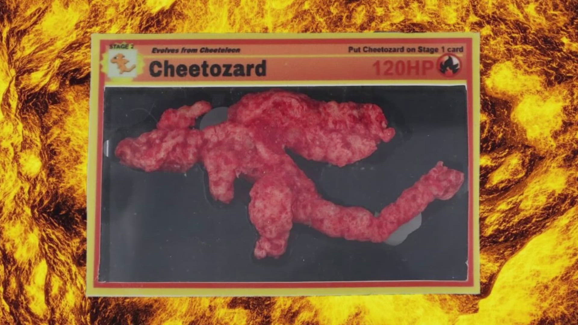 A Cheeto shaped like the beloved Pokémon Charizard has sold at auction for a total cost of $87,840.