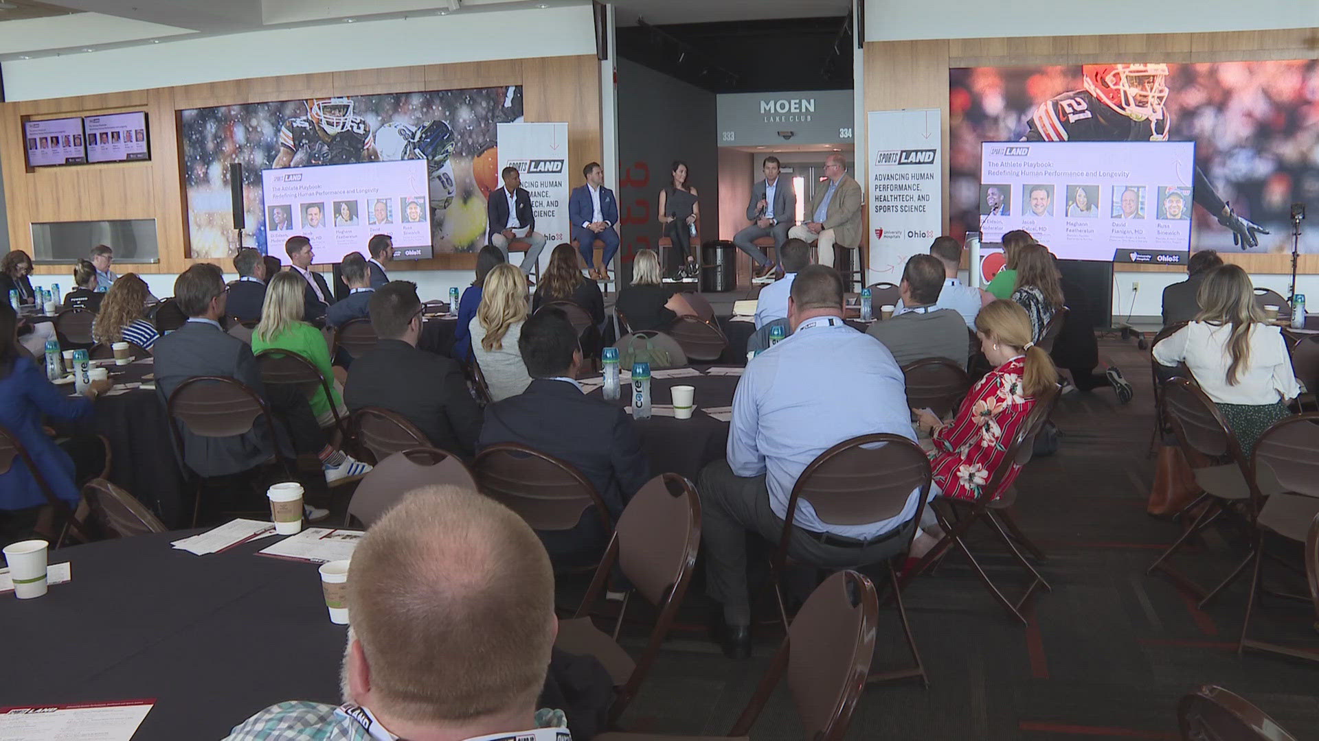There was a meeting of the minds at Browns Stadium and it was for a lot more than just football. The topic was making Ohio a leader in sports tech and innovation.