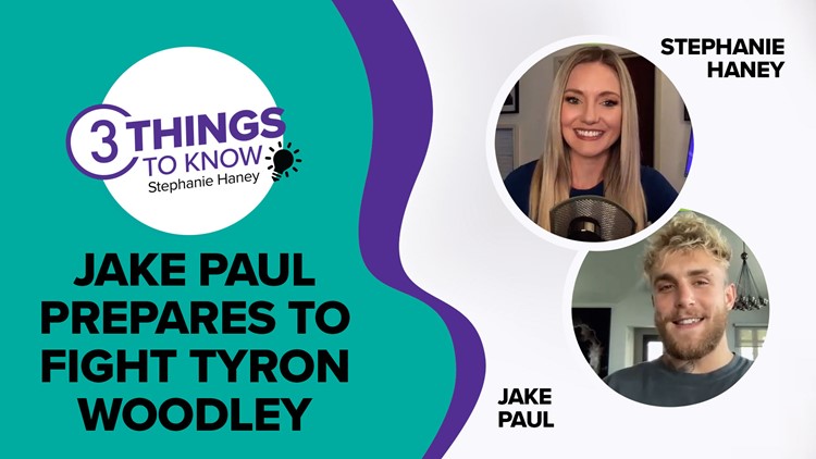 YouTube star Jake Paul on his upcoming fight against former UFC champion Tyron Woodley