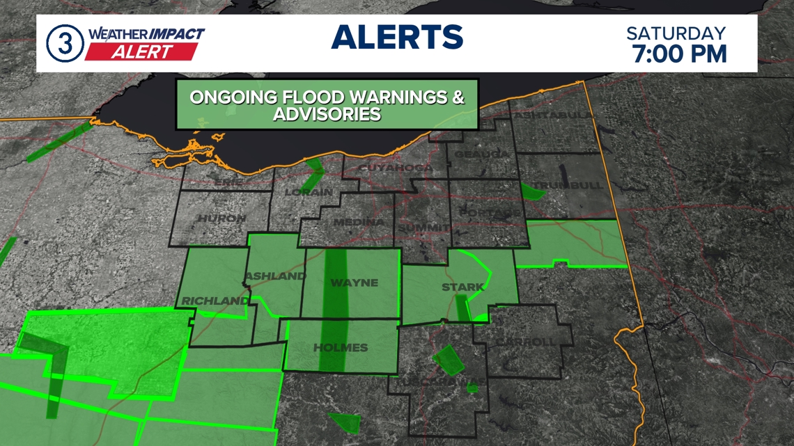Weather Impact Alert: Possible severe storm in Northeast Ohio on ...