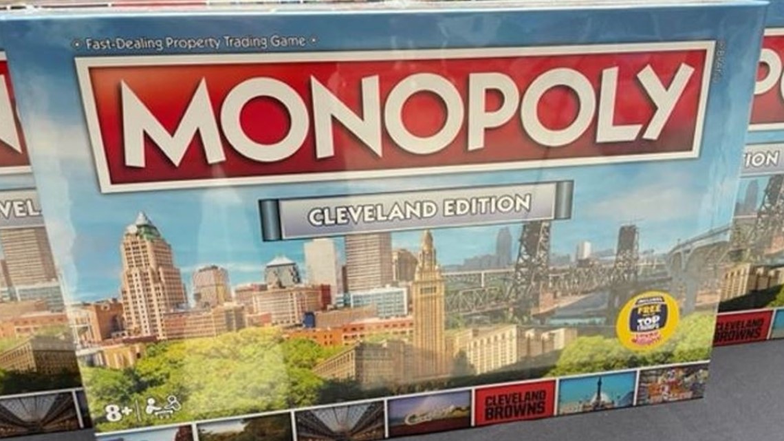 Cleveland Monopoly edition game board revealed