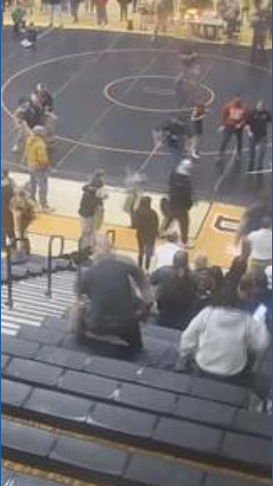 Fight between referee and parent at weekend wrestling tournament in North Olmsted captured on video