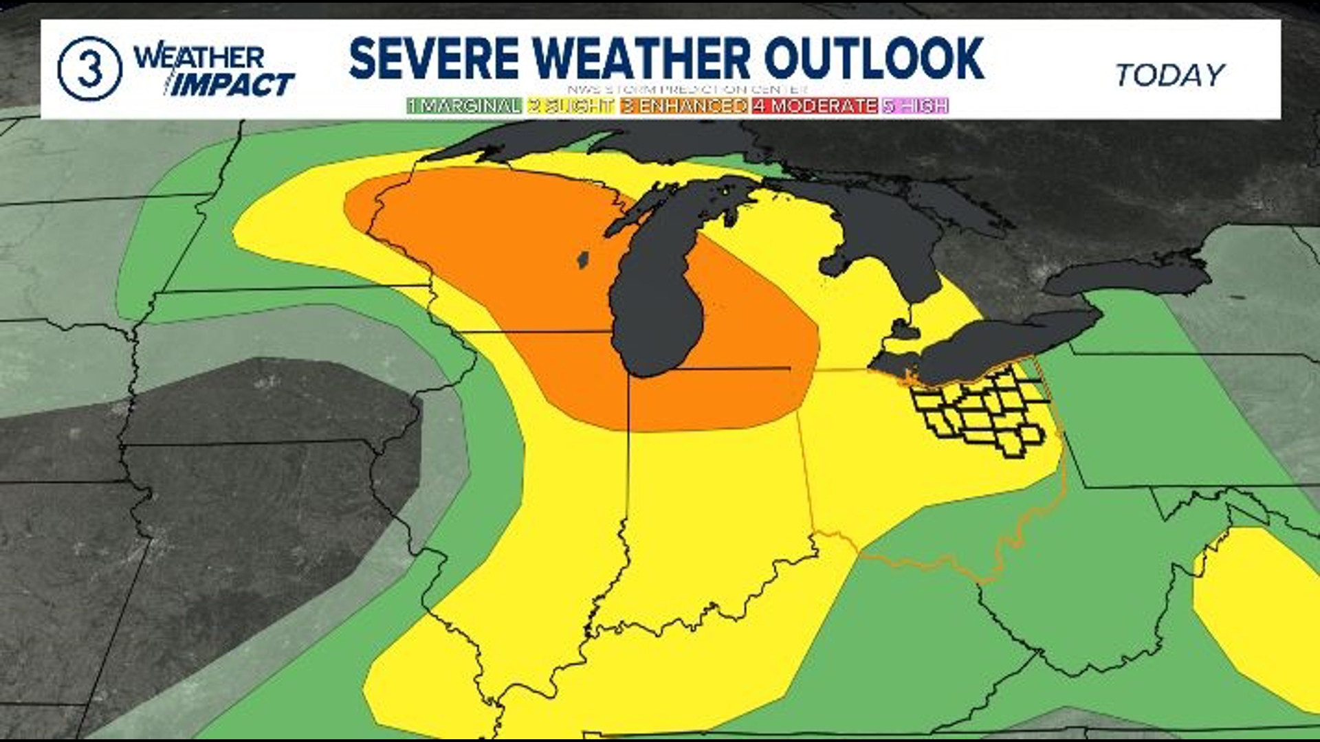 Severe storms forecast for Northeast Ohio Thursday night into early ...
