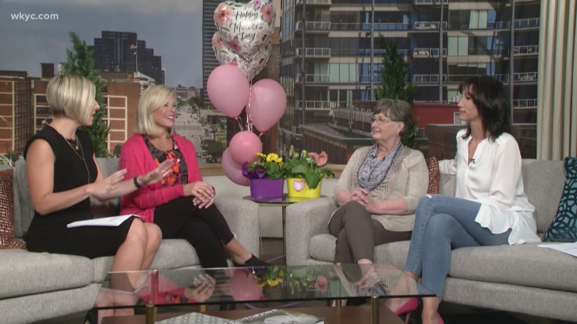 Sara Shookman and Betsy Kling welcome their mothers to Donovan Live