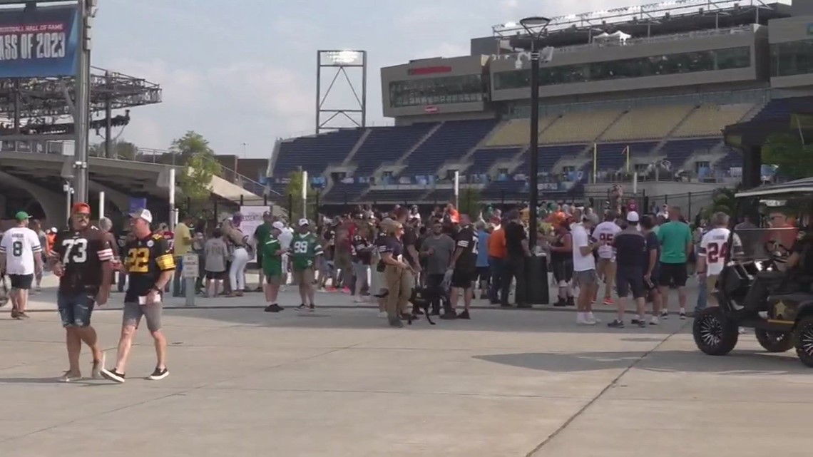 Tom Benson HOF Stadium Could Host Cleveland Browns