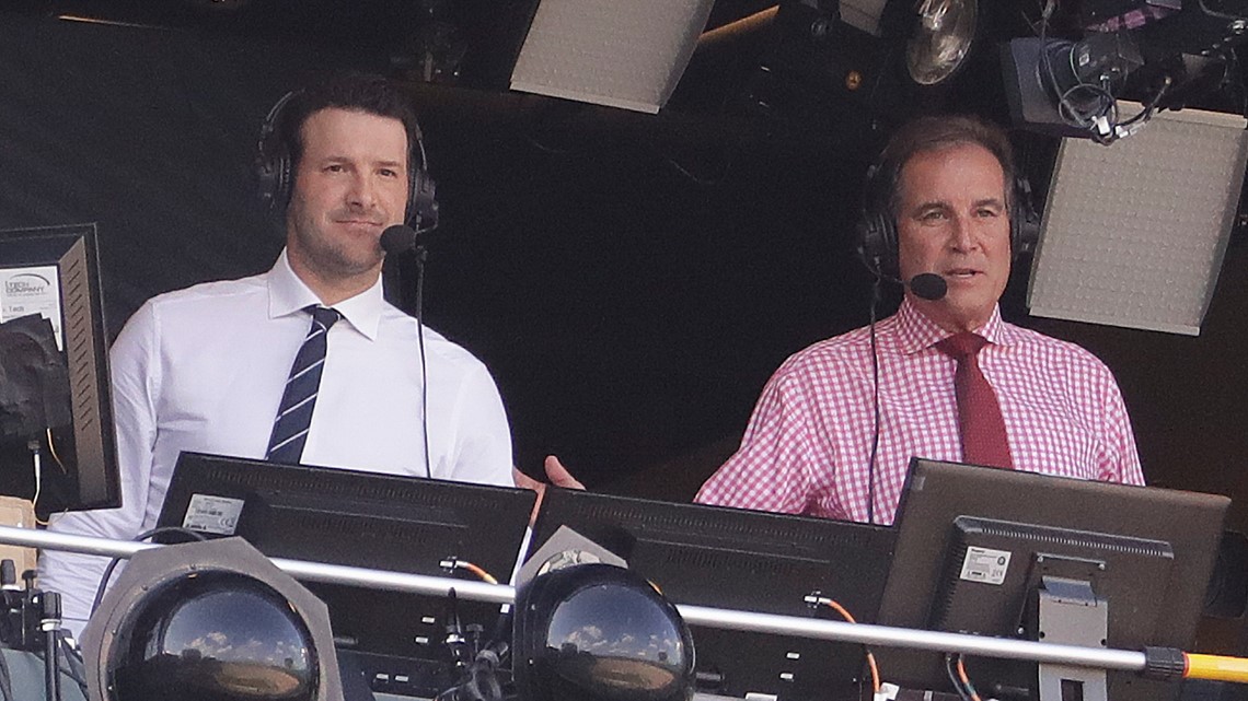 CBS' No. 1 NFL announcer team of Jim Nantz, Tony Romo to call Browns season  opener vs. Titans 