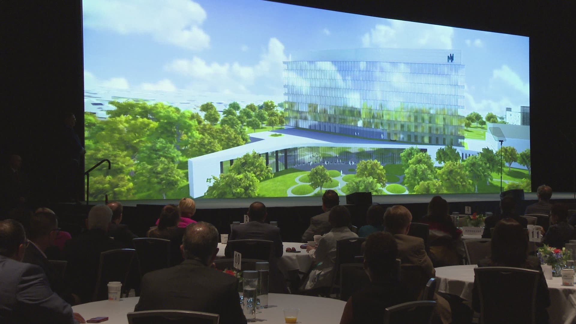 MetroHealth Systems unveiled renderings of its new design at its annual stakeholders' meeting.