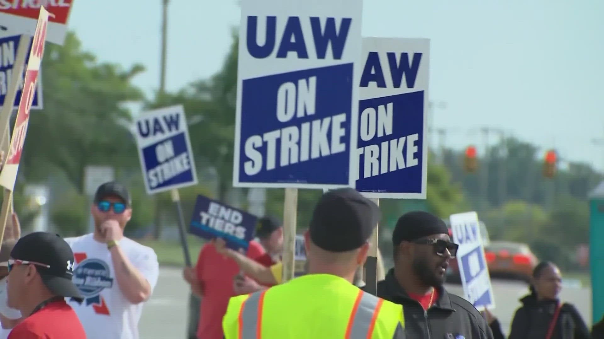 Once the strike hit a General Motors plant in Michigan, demand for parts decreased, forcing 130 employees in Parma off the job for the time being.