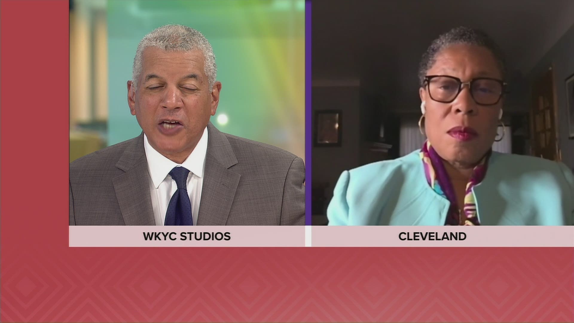 Rep. Marcia Fudge spoke with 3News Anchor Russ Mitchell ahead of Night 3 of the DNC