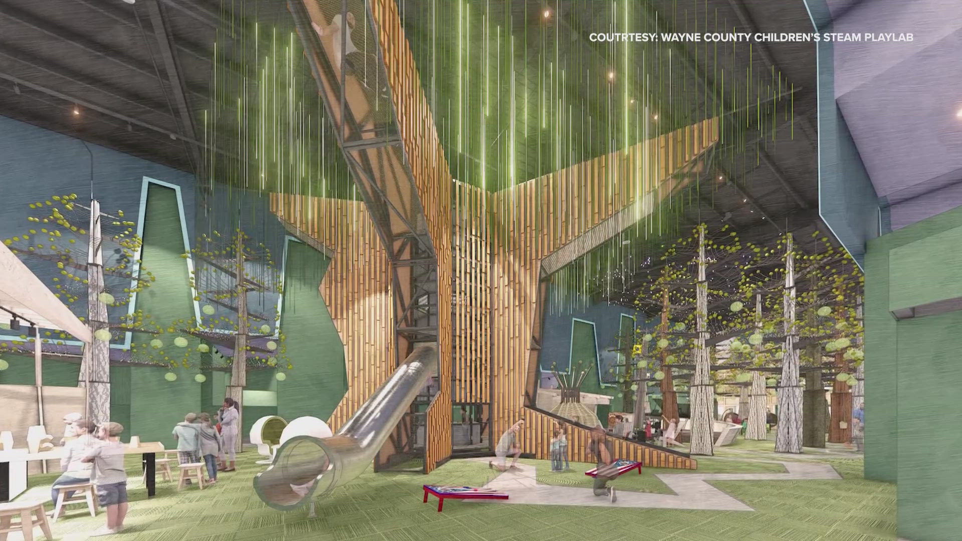 The future Wayne County Children's S.T.E.A.M. Playlab is the idea of a former early childhood educator wants families to make lasting connections.