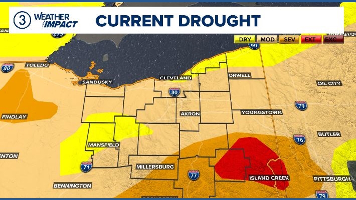 Drought deepens in Northeast Ohio, threatening crop yields and ecosystems