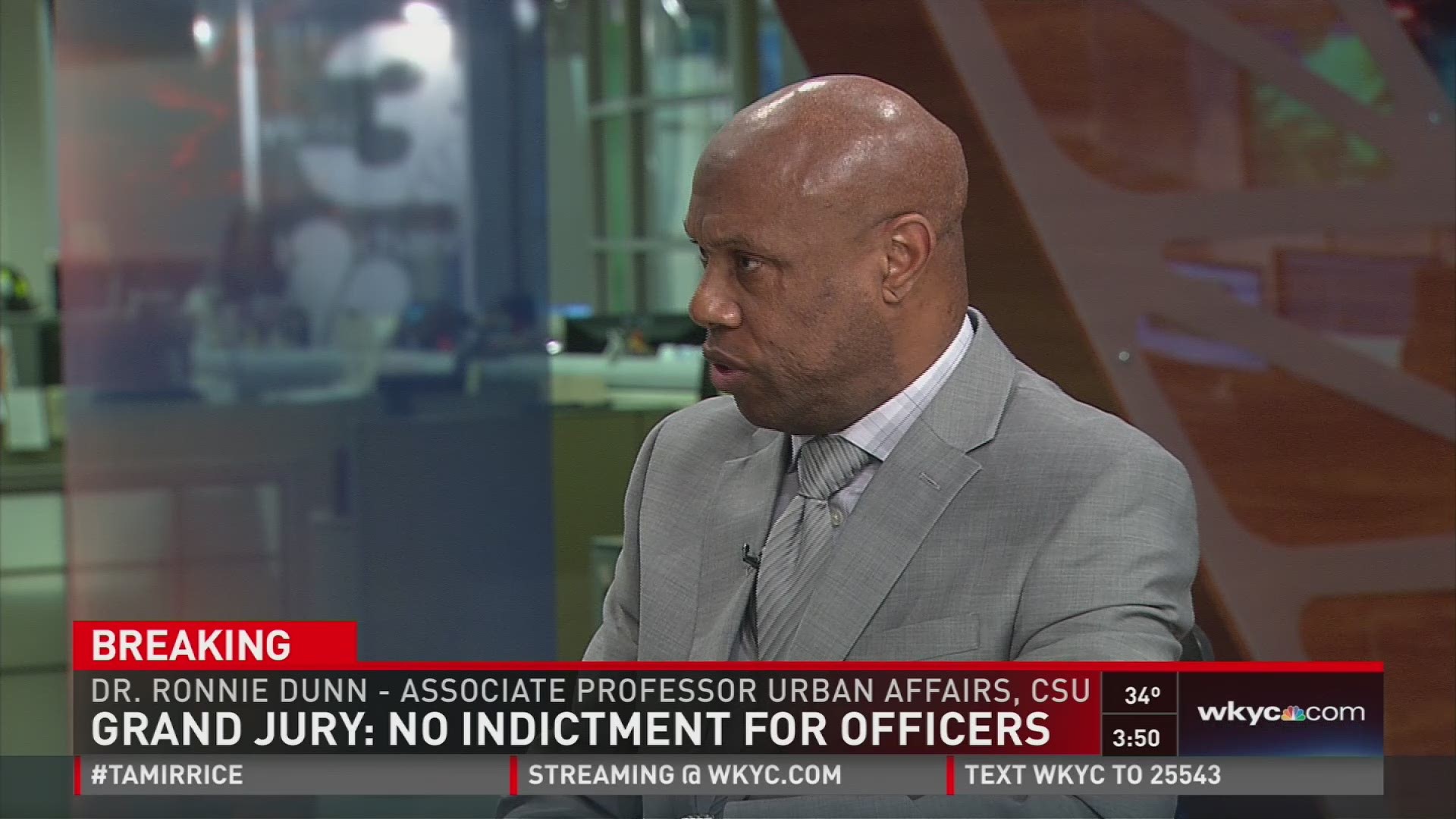 Dr. Ronnie Dunn speaks on legal, political disagreement on Tamir Rice case