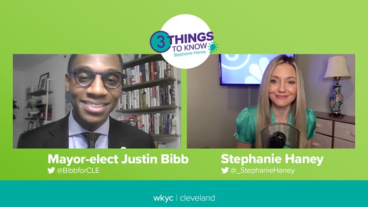 Get to know the personal side of Cleveland Mayor-elect Justin Bibb: 3 Things to Know with Stephanie Haney podcast