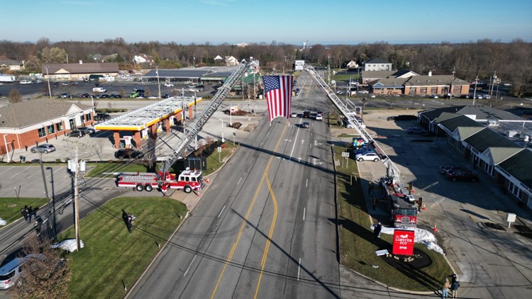VIDEO: Funeral procession for fallen Cleveland firefighter Johnny Tetrick