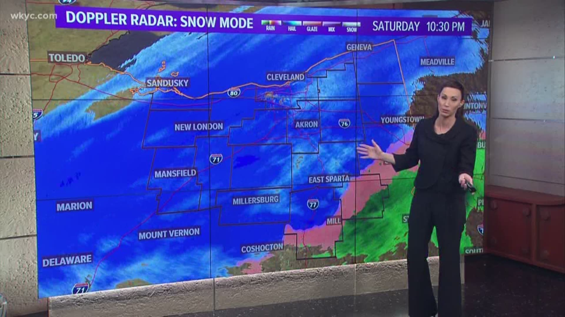 Assessing Saturday's winter storm with Betsy Kling