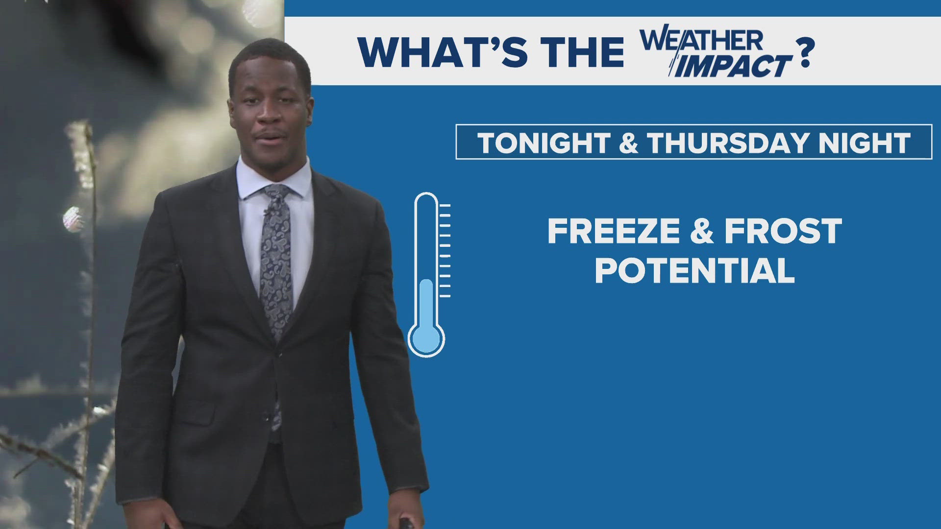 A few frosty mornings are ahead, but overall the trend for the next week will be warming.