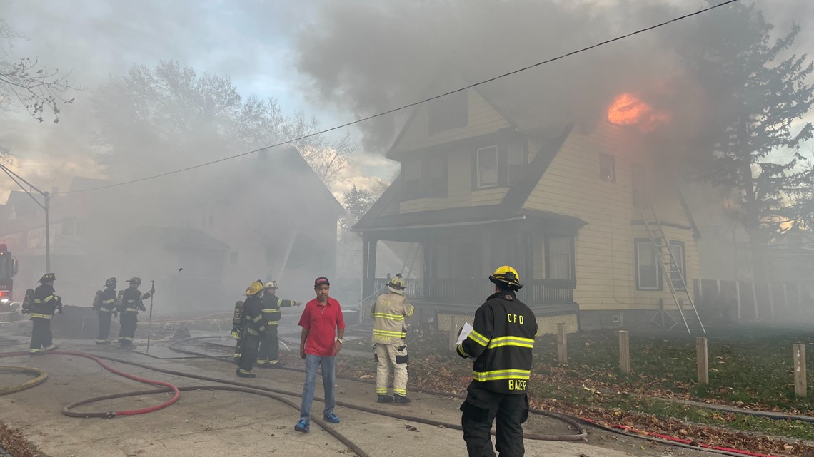 Garage Fire Spreads To 4 Houses In East Cleveland On Saturday | Wkyc.com